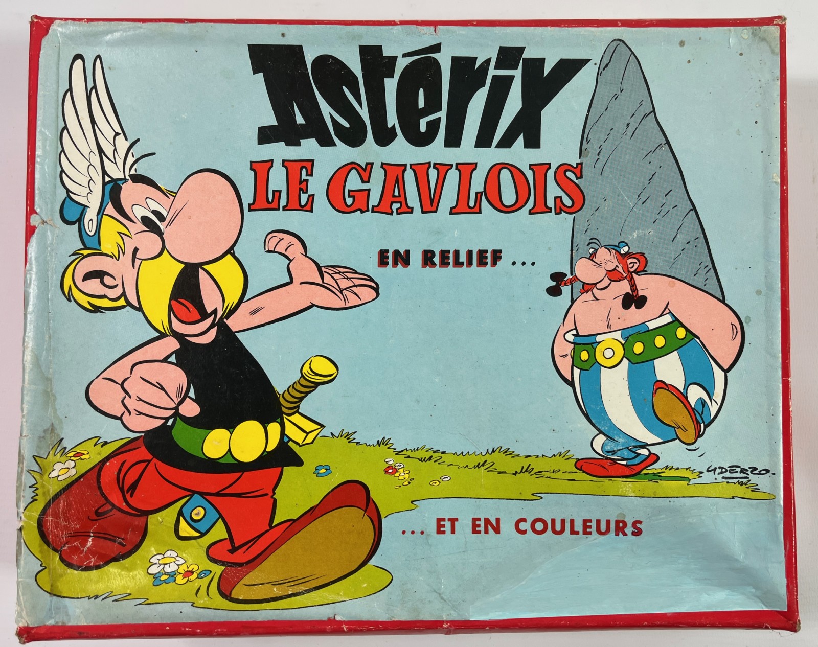 Uderzo Asterix le Gaulois En relief Stéréofilms Bruguière