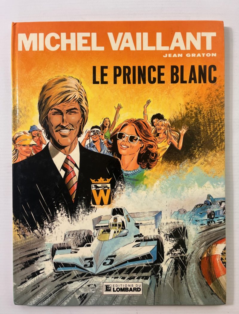 Jean Graton - Michel Vaillant - Le prince Blanc - Avec dessin dédicacé