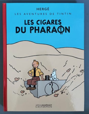 Hergé - Les cigares du pharaon - Version colorisée - Tirage limité numéroté - 2022