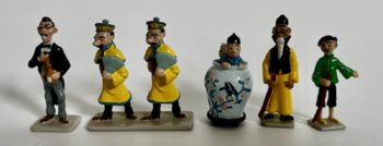 Hergé - Tintin - Mini figurines - Le Lotus Bleu - Pixi - 1995