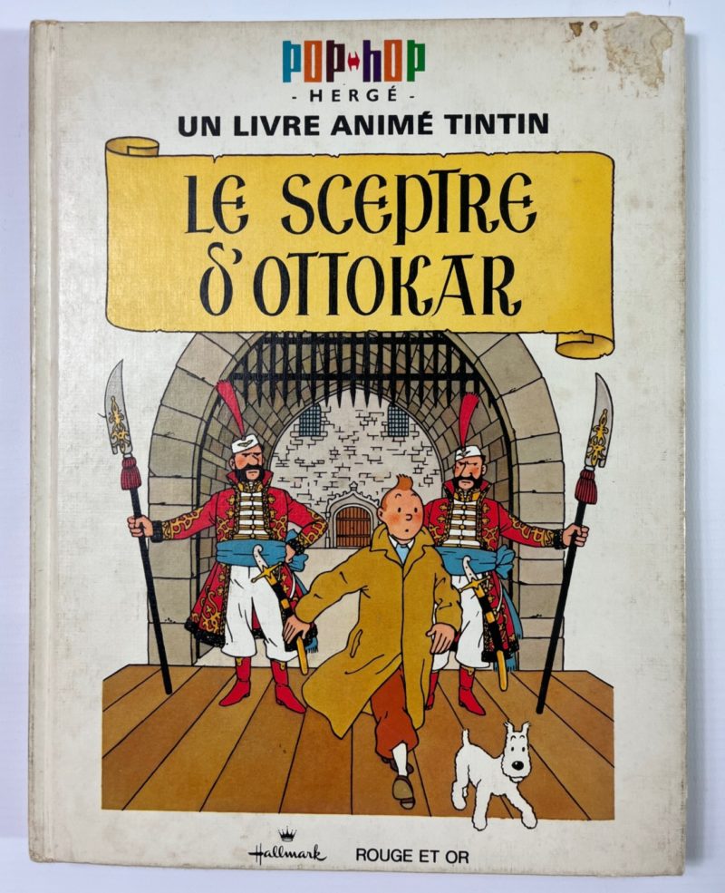 Hergé - Le sceptre d'Ottokar - Album Pop Up - Hallmark - (1971)