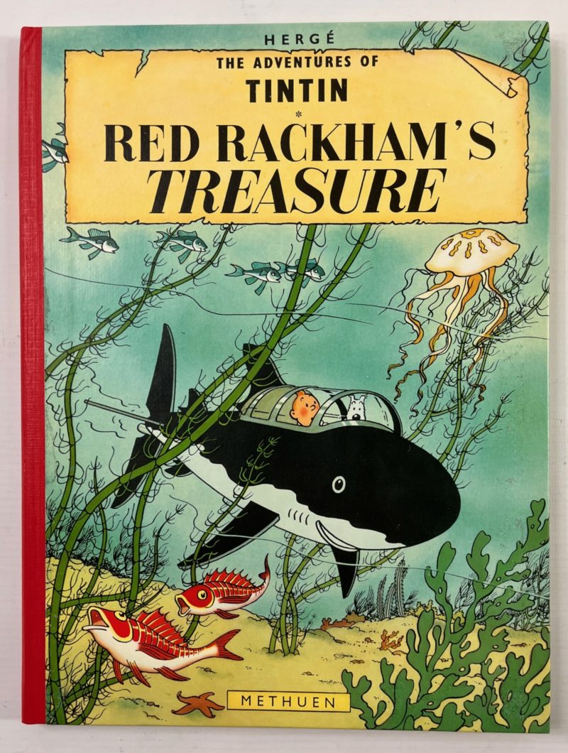 Hergé - Le trésor de Rackham le Rouge - 2e Edition anglaise - Methuen - (1965)