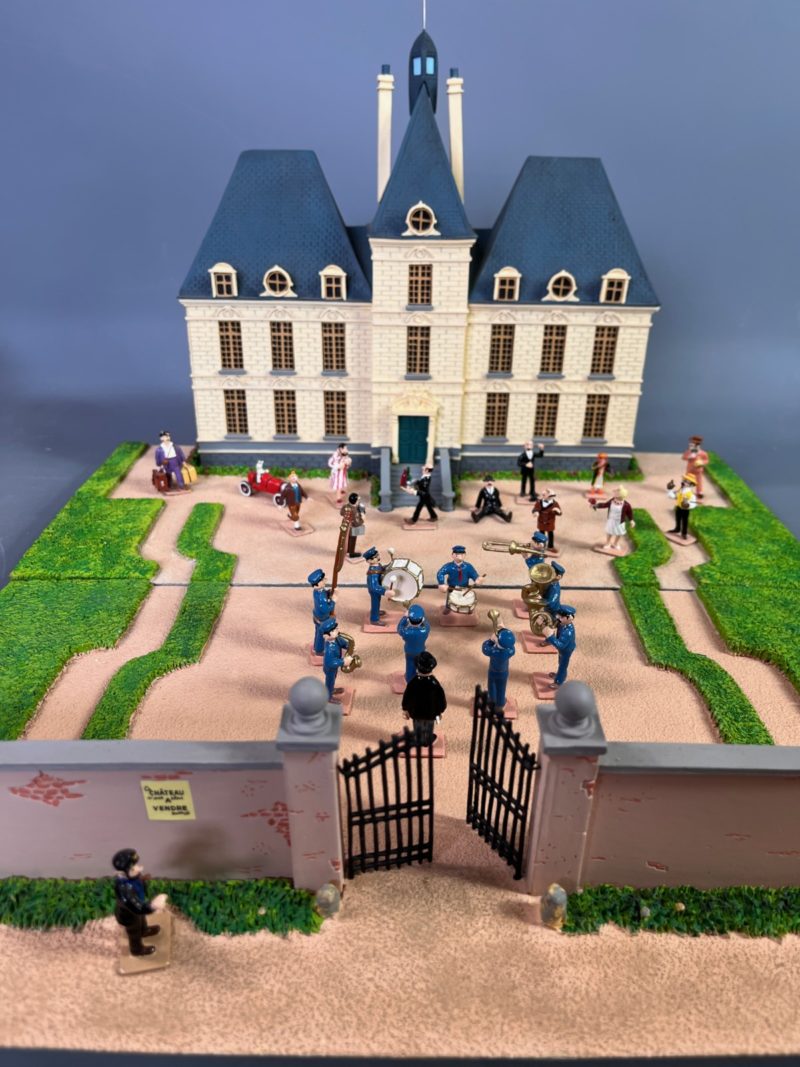 Hergé - Scène intégrale Le château et la fanfare de Moulinsart - 2004-2006