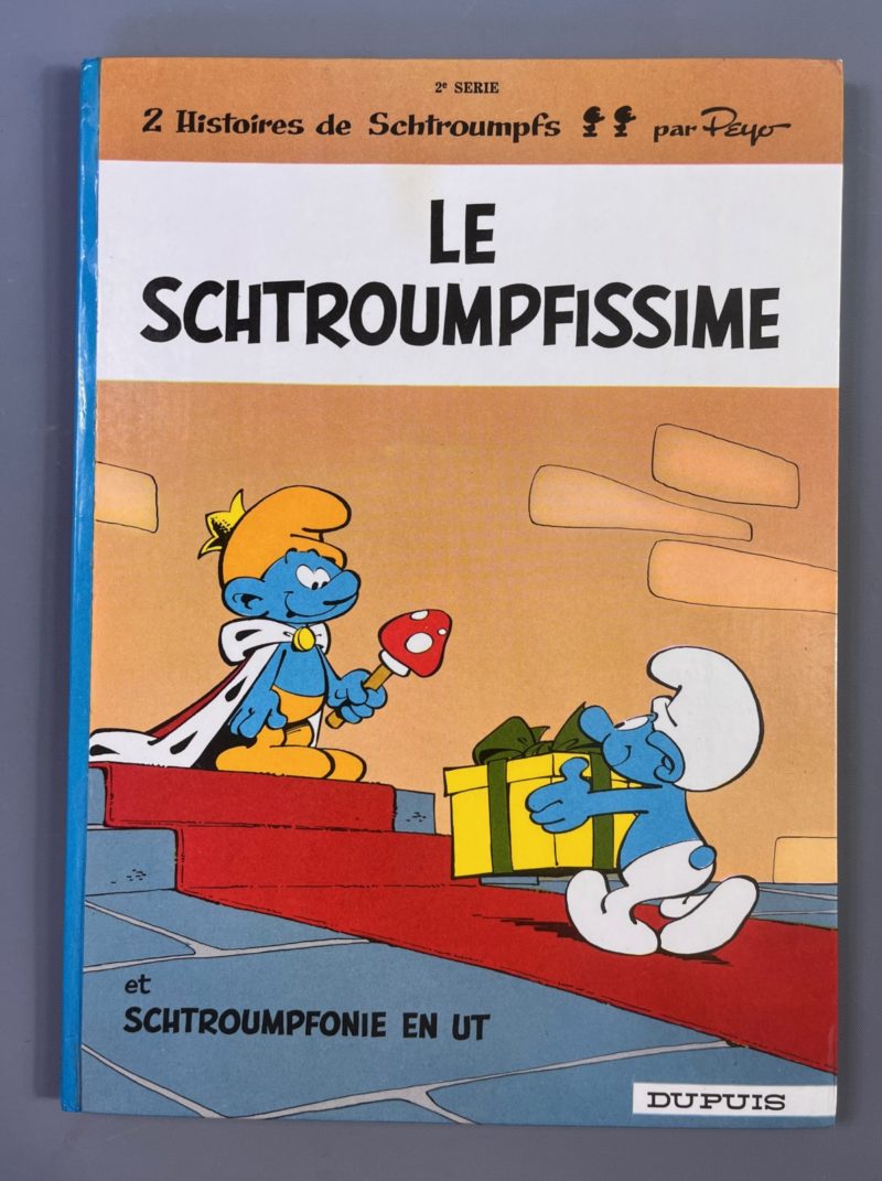 Peyo - Les Schtroumpfs - Le schtroumpfissime - Edition originale - 1965