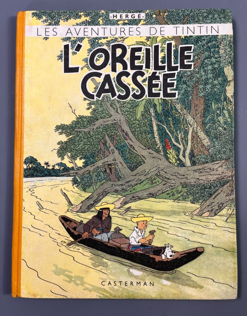 Hergé - Tintin - L'oreille cassée - A23 bis - 1945