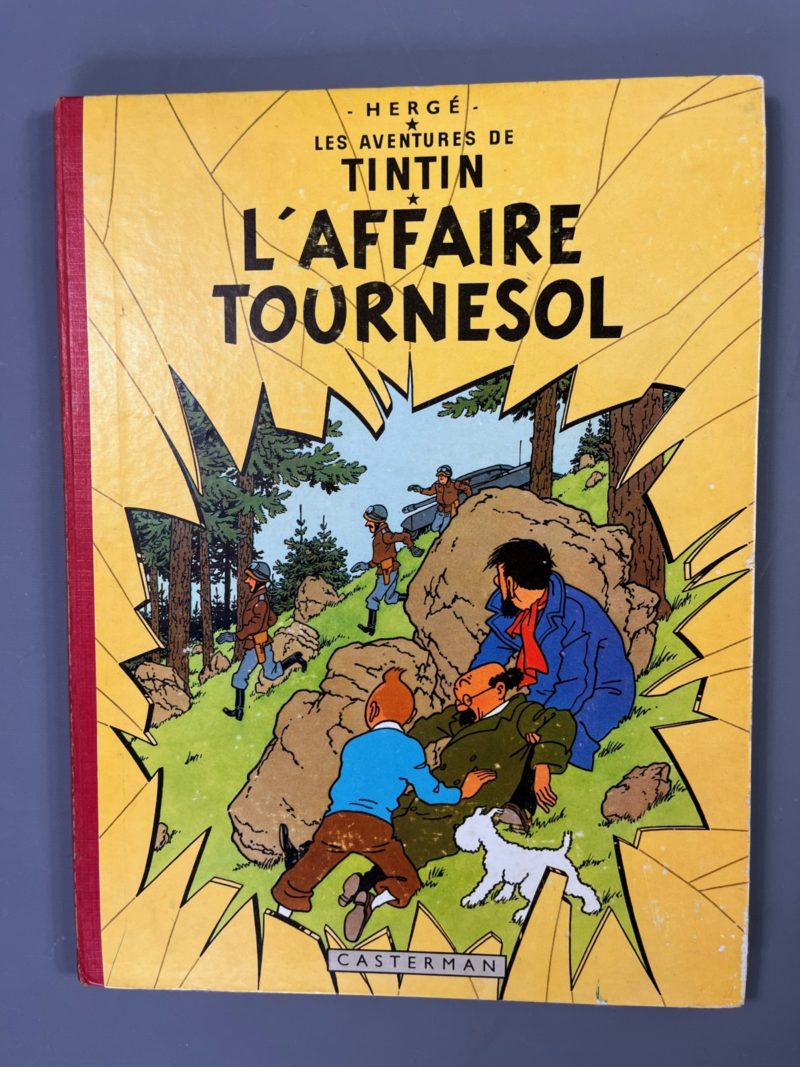 Hergé - Les Aventures de Tintin - L'affaire Tournesol - EO - B20 - 1956