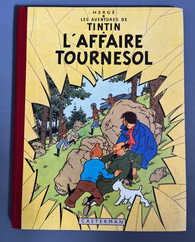 Hergé - Les Aventures de Tintin - L'affaire Tournesol - B20bis - 1957