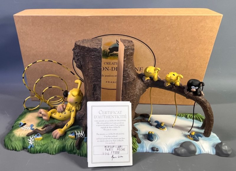 Franquin - Le Marsupilami - Serre livres - Leblon Delienne - 2001
