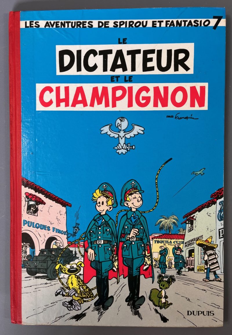 Franquin - Spirou et Fantasio - Le dictateur et le champignon - EO - 1956