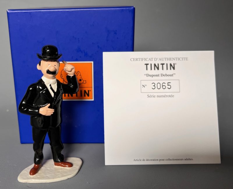 Hergé - Figurine Dupond debout - Pixi - 2000