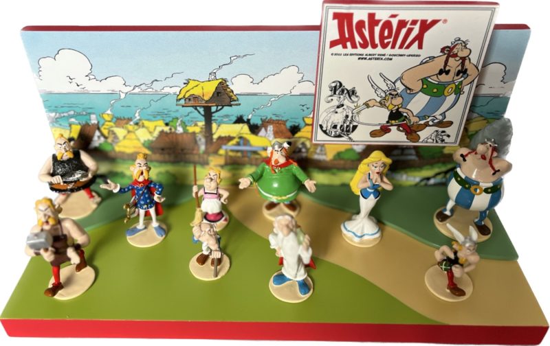 Uderzo et Goscinny - Asterix Origines - Présentoir + 10 figurines - Pixi - 2012