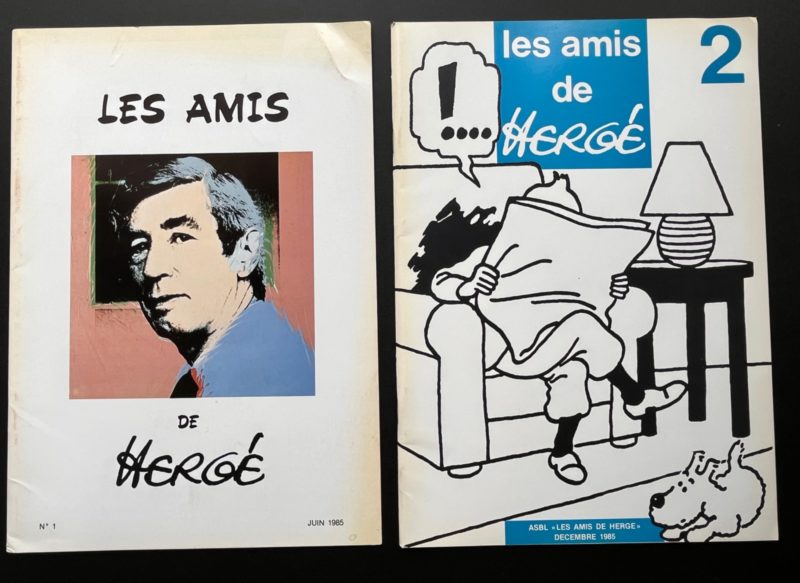 Les amis de Hergé - Numéros 1 + 2 - Casterman - 1985