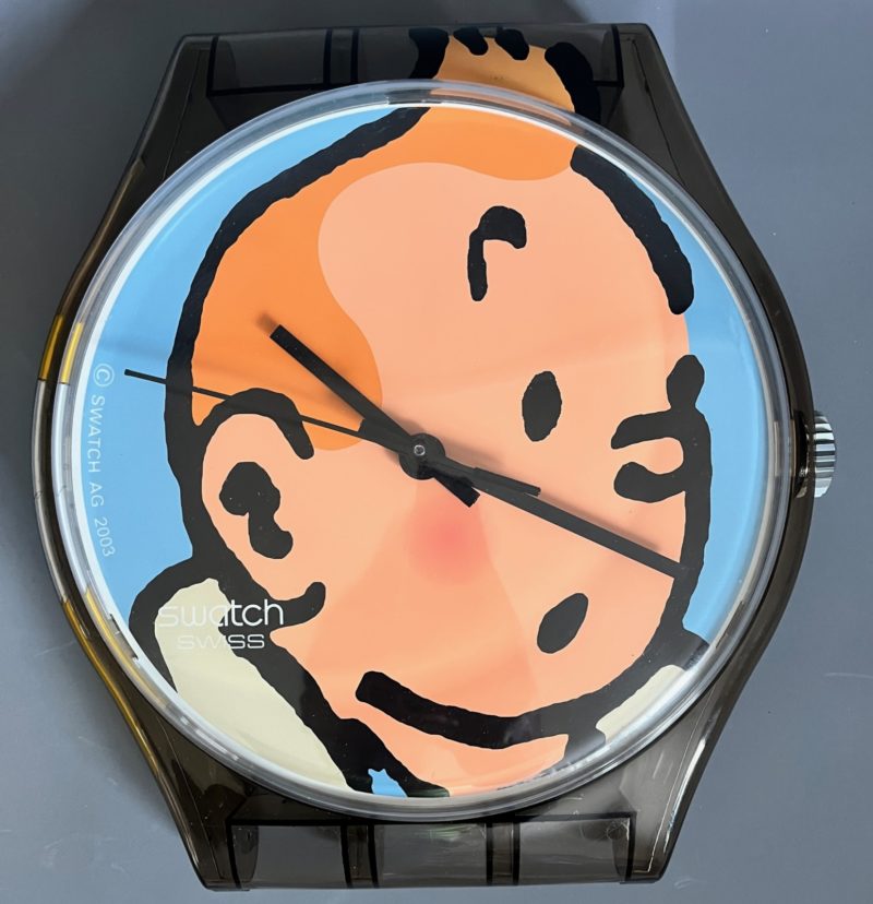 Hergé - Tintin - Montre Swatch géante - GM165 - Swatch - 2004