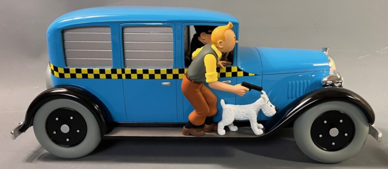 Hergé - Tintin - Le taxi Amérique - Echelle 1/12 - Moulinsart - (2022)