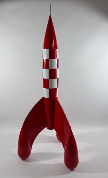 Hergé - Tintin - La fusée Aroutcheff - 114 cm - 1986