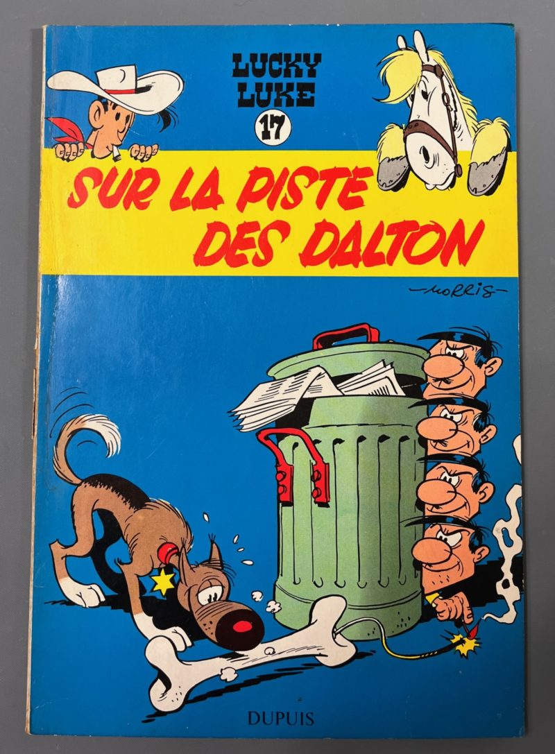 Morris - Lucky Luke - Sur la piste des Dalton - EO - Dupuis - 1962