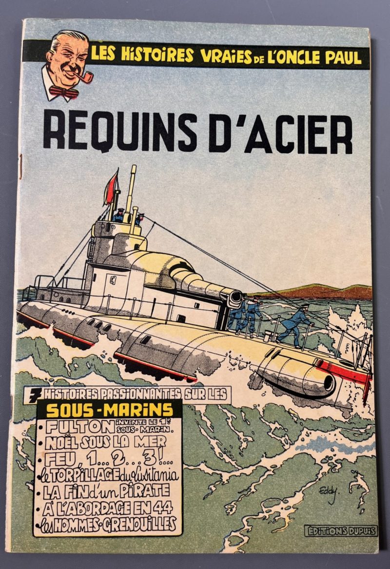 Joly et Graton - Les histoires vraies de l'Oncle Paul - Requins d'acier - EO - 1954