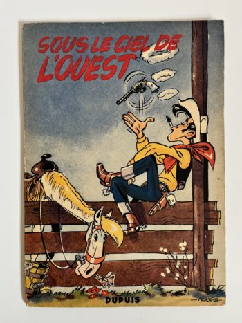 Morris - Lucky Luke - Sous le ciel de l'ouest - Edition originale - 1952