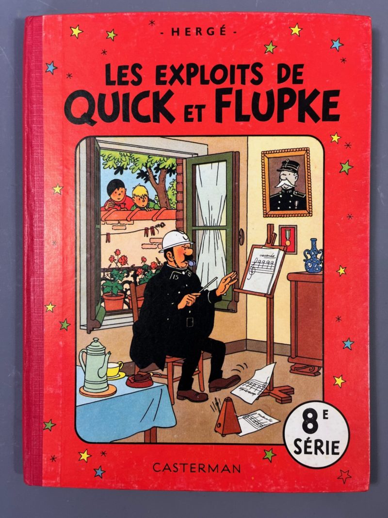 Hergé - Les exploits de Quick et Flupke - 8e série - EO - B22 bis - 1958