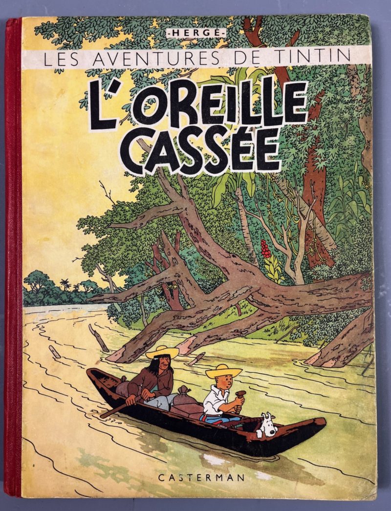Hergé - Les Aventures de Tintin - L'oreille cassée - A18 - 1942