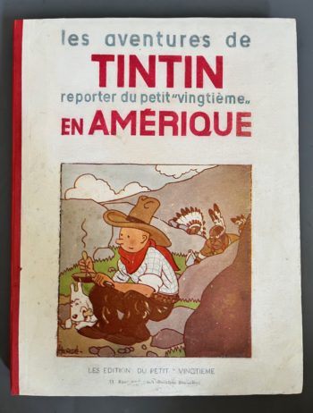 Hergé - Les Aventures de Tintin - Tintin en Amérique - EO - P3 - 1932