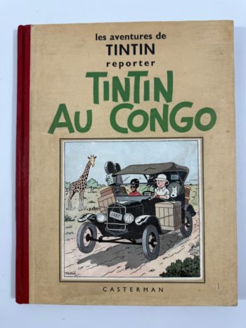 Hergé - Tintin au Congo - A3 - casterman - 1937