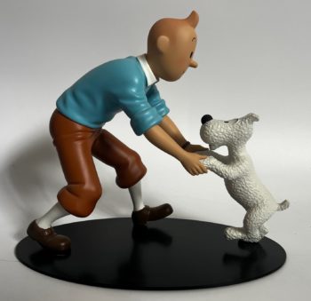Hergé - Figurine La joie de Tintin et Milou - Leblon Delienne - 2005