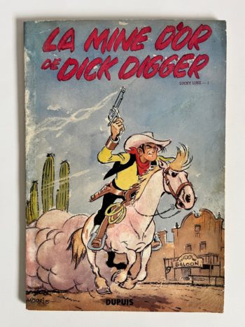 Morris - Lucky Luke - La mine d'or de Dick Digger - EO - Dupuis - 1949