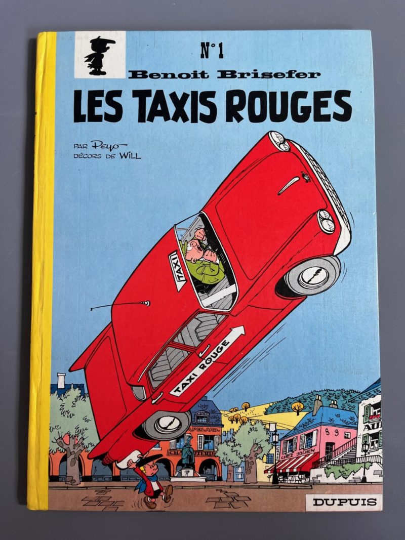 Peyo - Benoit Brisefer - Les Taxis Rouges - EO - Dupuis - 1962