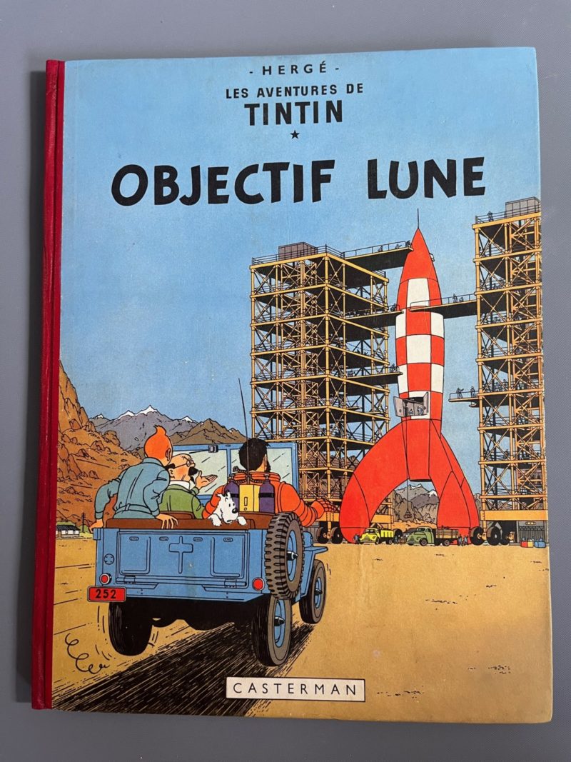 Hergé - Les Aventures de Tintin - Objectif Lune - EO - 1953