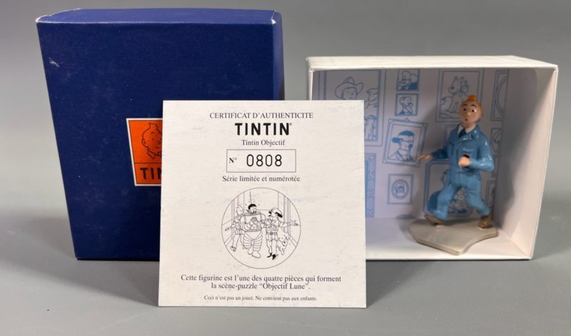 Hergé - Figurine Tintin Objectif Lune - Pixi - 2000