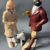 Hergé - Les 7 boules de cristal - Figurines Haddock cavalier et Tintin et Milou - Leblon Delienne - 1998 – Image 7