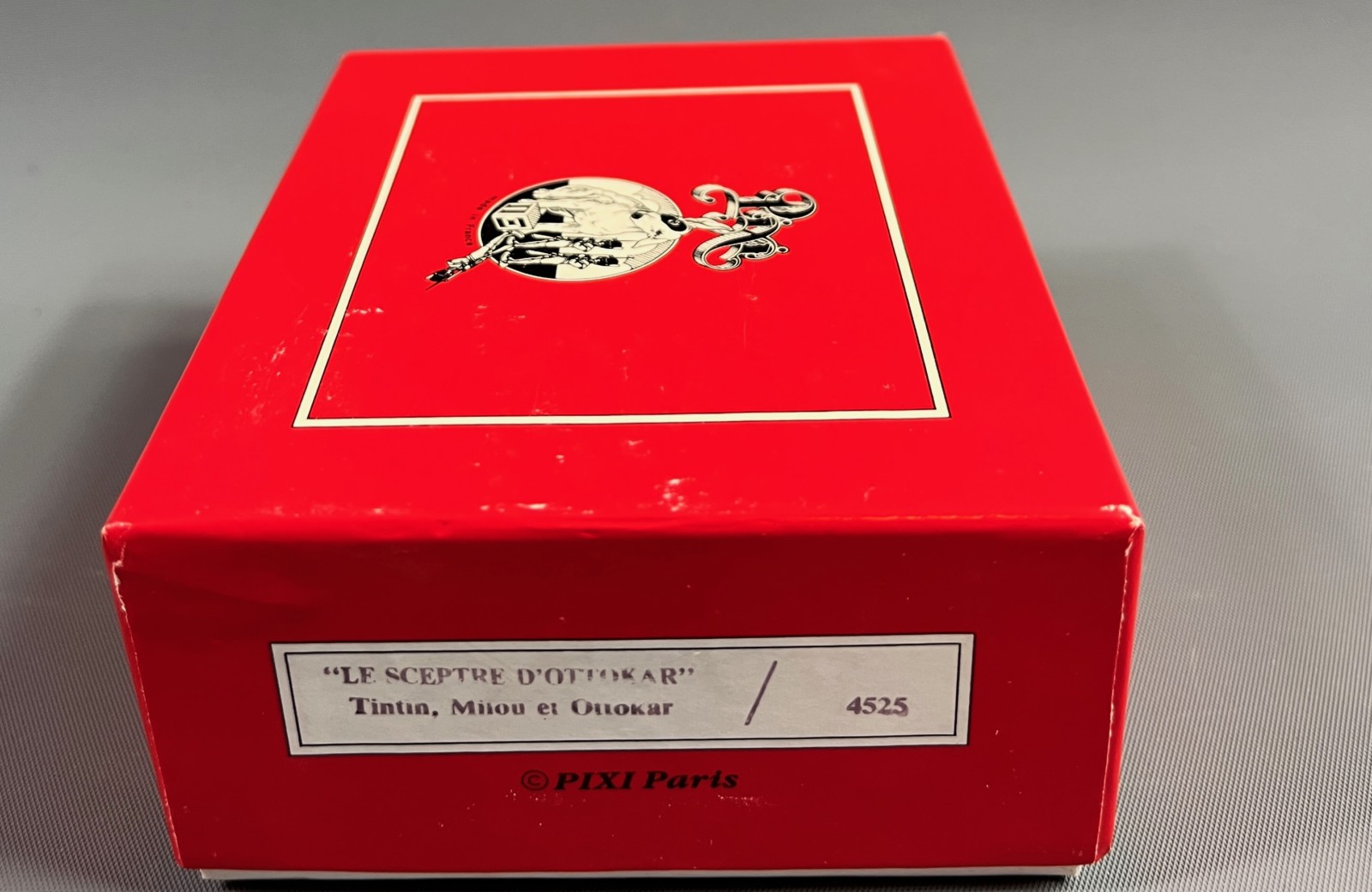 Sculpture Collector Tintin & Milou – Pixi 1991 – Coffret & Certificats