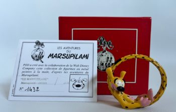 Franquin - Figurine Marsupilami cerceau - Pixi - 1992