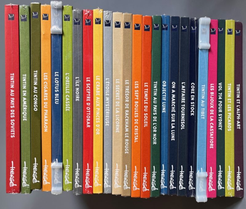 Hergé - Les Archives Tintin - Intégrale albums + figurines - Moulinsart - (2010-2012)