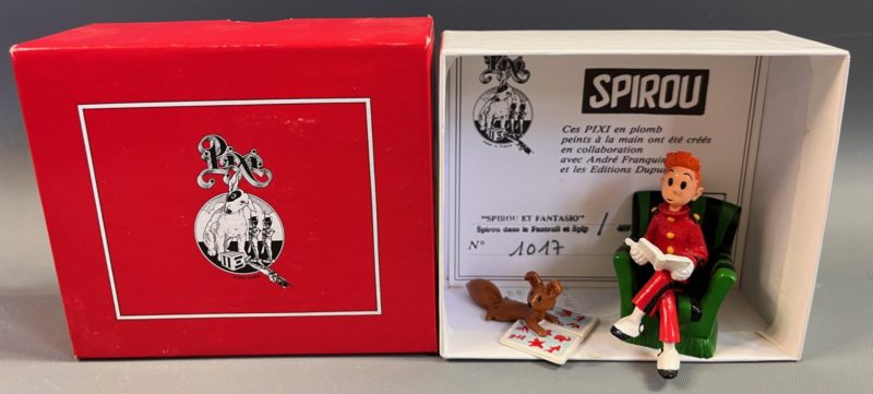 Franquin - Spirou dans le fauteuil et Spip - Pixi - 1990
