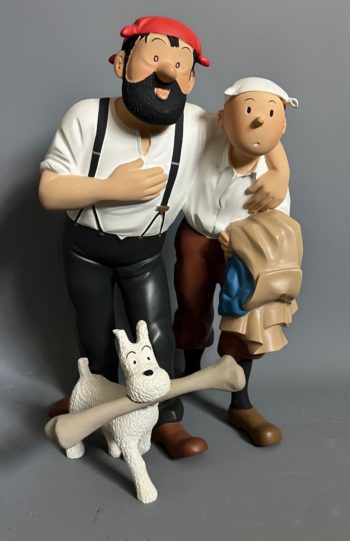 Hergé - Tintin, Milou et Haddock dans le désert - Leblon Delienne - 1993