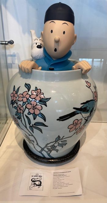 Hergé - Tintin - La grande potiche 44 cm - Moulinsart - 2011