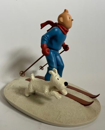 Hergé - Figurine Tintin ski - Leblon Delienne - 2002