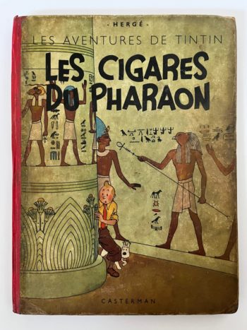 Hergé - Tintin - Les cigares du pharaon - A18 - 1942