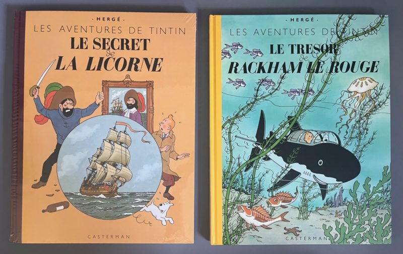 Hergé - Le secret de la Licorne - Le trésor de Rackham le Rouge - Grands formats - 2011