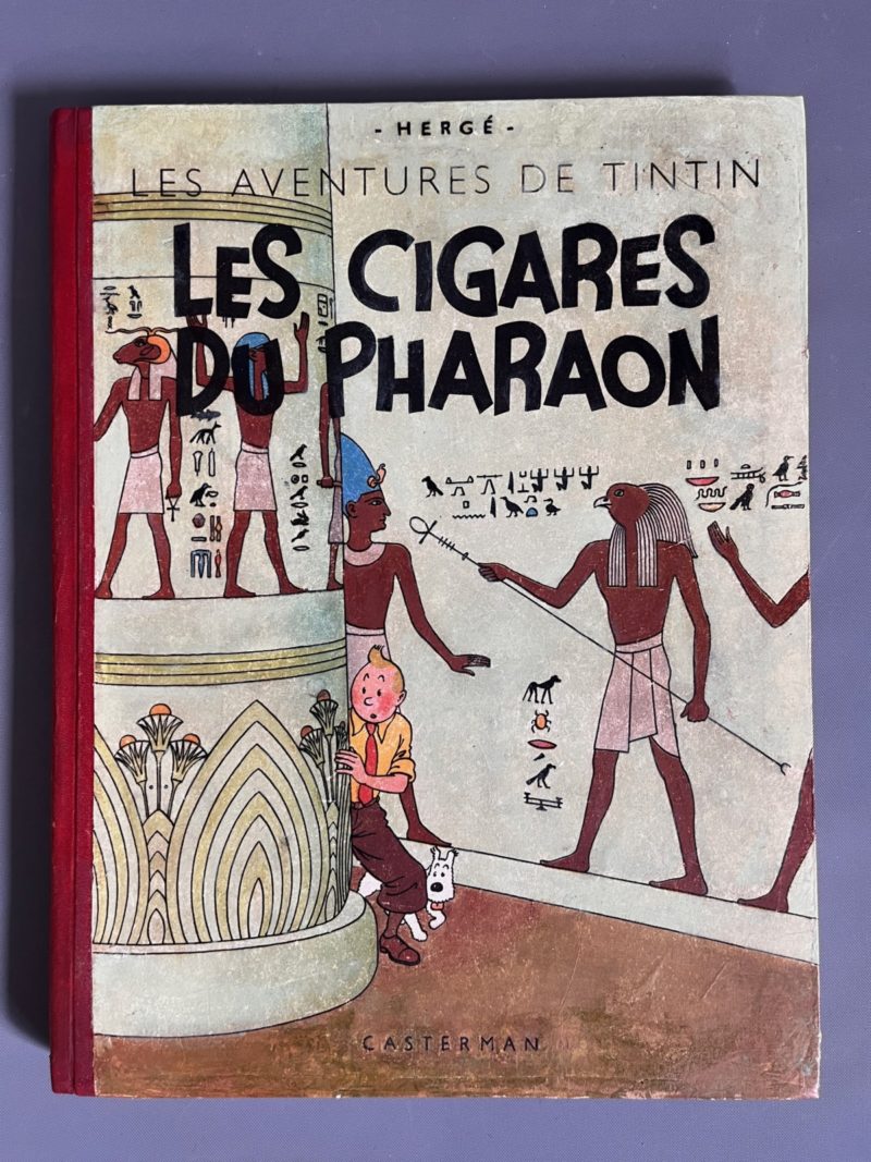 Hergé - Tintin - Les cigares du pharaon - A18 - 1942
