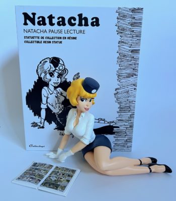 Walthery - Figurine Natacha pause lecture - Collectoys - 2023