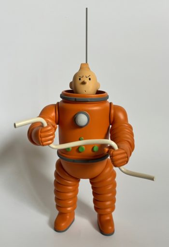 Hergé - Figurine Tintin cosmonaute - Leblon Delienne - 2000
