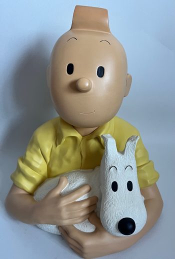 Hergé - Buste Tintin et Milou - Leblon Delienne - 2000