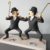 Hergé - Figurines Dupont et Dupond chapeaux et pistolets - Fariboles - 2017 – Image 12