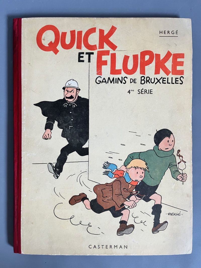 Hergé - Quick et Flupke - Gamins de Bruxelles - 4e série - A18 - 1942