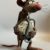 Ptitluc - Figurine Le rat à la pierre - Fariboles - 1993 – Image 3