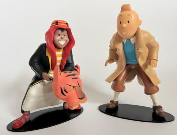 Hergé - Tintin et Abdallah face à face - Leblon Delienne - 2006