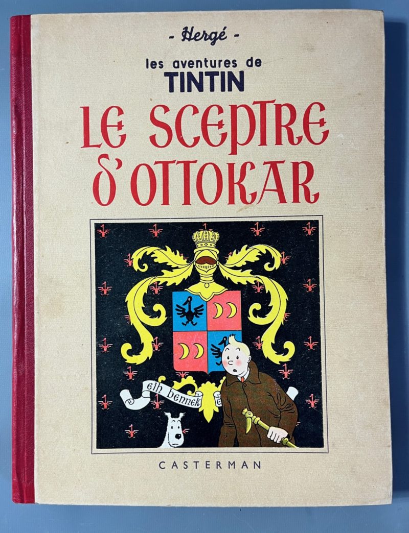 Hergé - Les Aventures de Tintin - Le sceptre d'Ottokar - A17 - Recartonnage - 1941